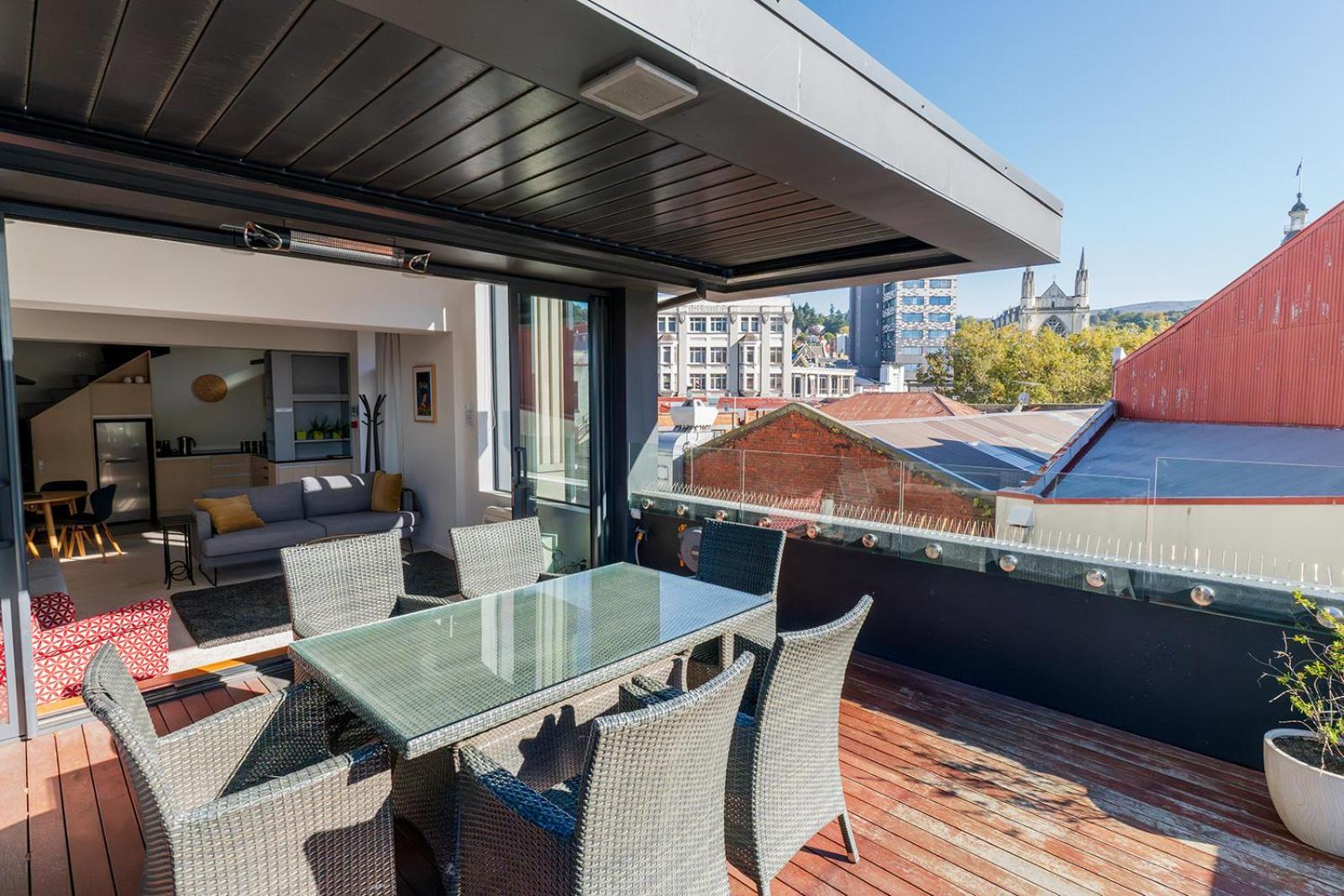 Deluxe Inner-City Apartment On Moray Dunedin Exteriér fotografie